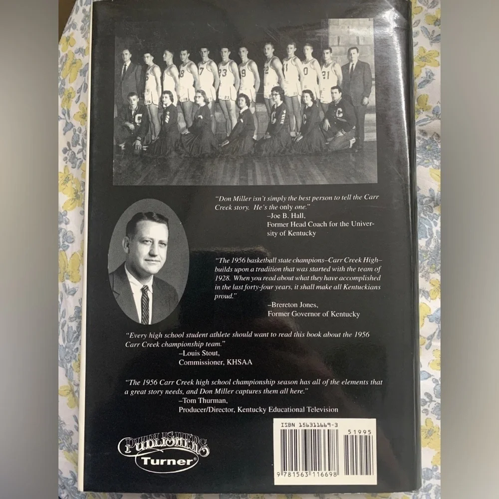 THE OVERTIME KIDS: CARR CREEK HIGH: 1956 KENTUCKY STATE By Don Miller Like New